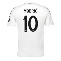 Camisa de Futebol Real Madrid Luka Modric #10 Equipamento Principal 2024-25 Manga Curta